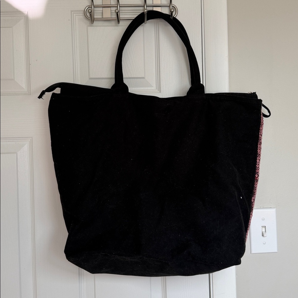 Victoria's Secret Pink and Silver Sequin Tote - Picture 2 of 3